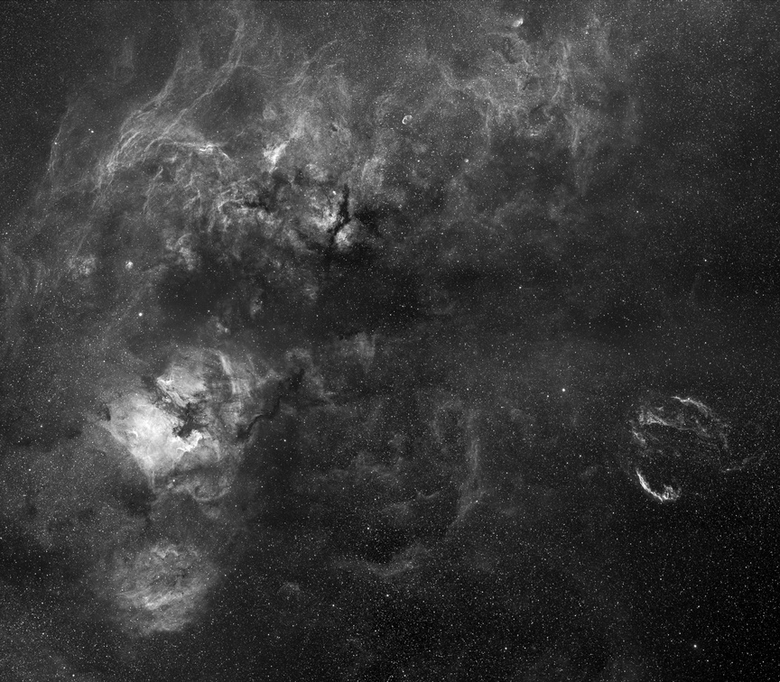 The Constellation Cygnus and Its Nebula