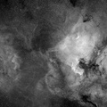 North American and Pelican Nebula with LBN 400