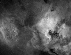 North American and Pelican Nebula with LBN 400